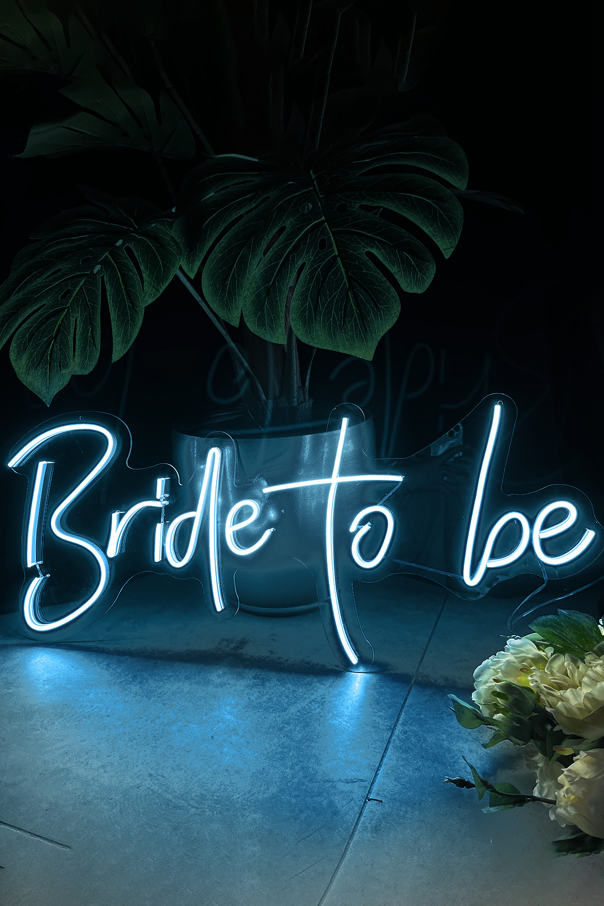 Bride To Be Yazılı Neon Led Işıklı Tablo Düğün ve Kutlama Duvar Dekorasyon Ürünleri