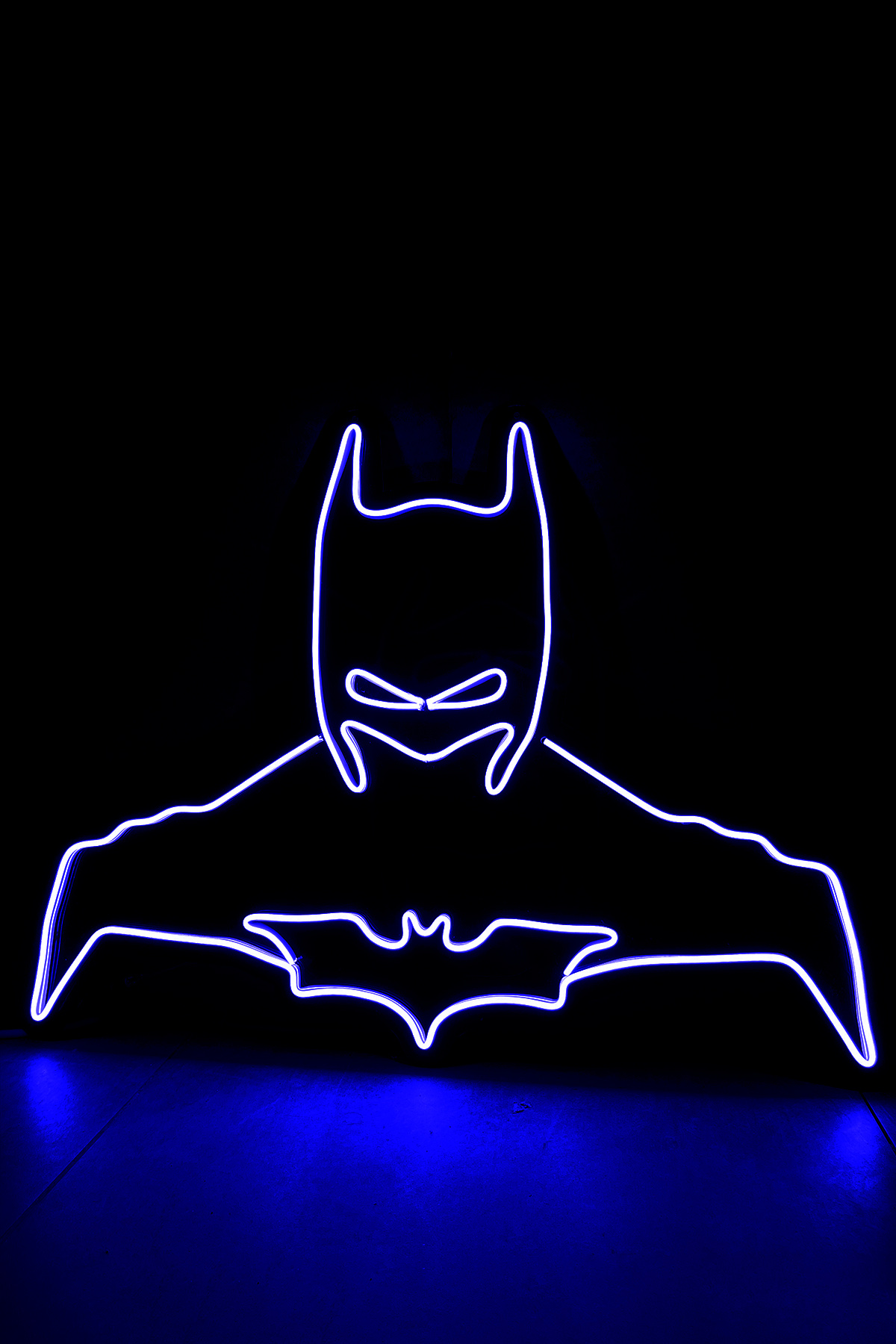 Batman Büstü Şeklinde Neon Led Işıklı Tablo Duvar Dekorasyon Ürünleri