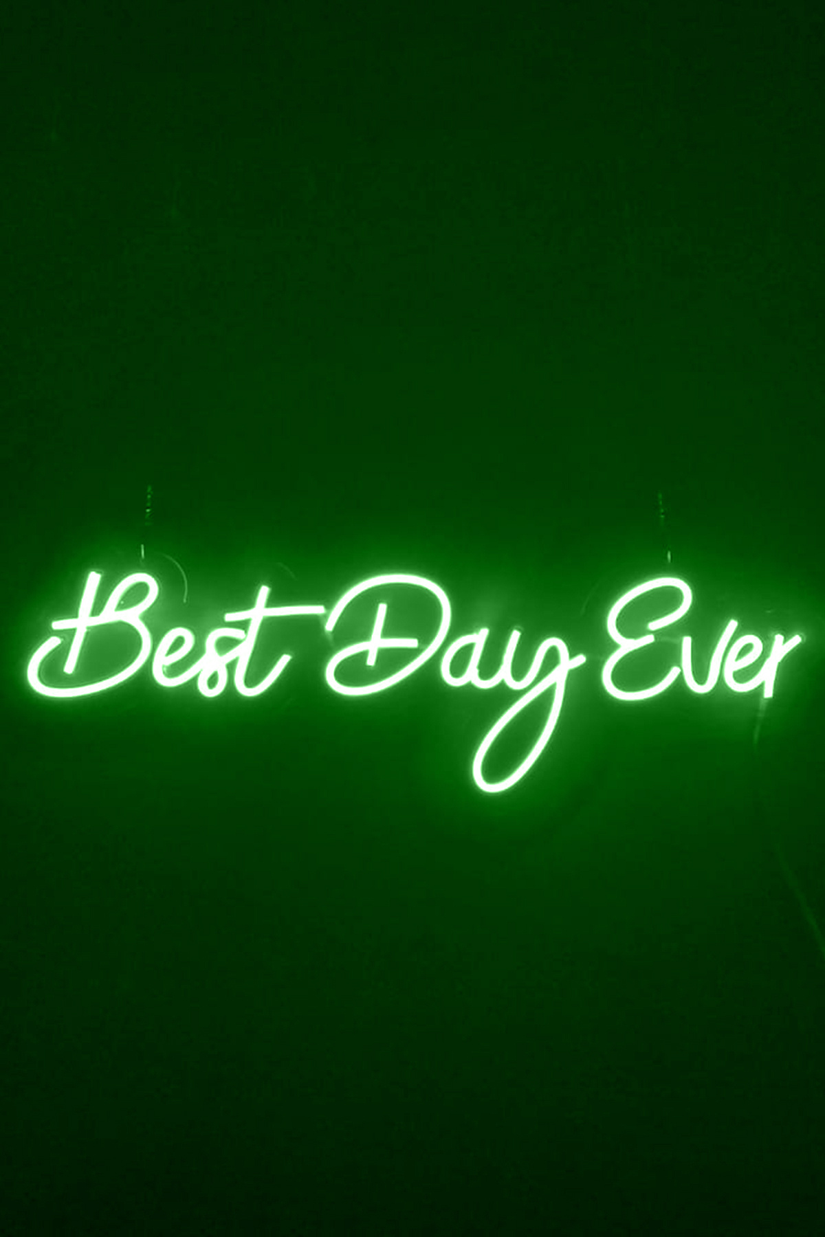 Best Day Ever Yazılı Neon Led Işıklı Tablo Düğün Parti ve Kutlama Duvar Dekorasyon Ürünleri